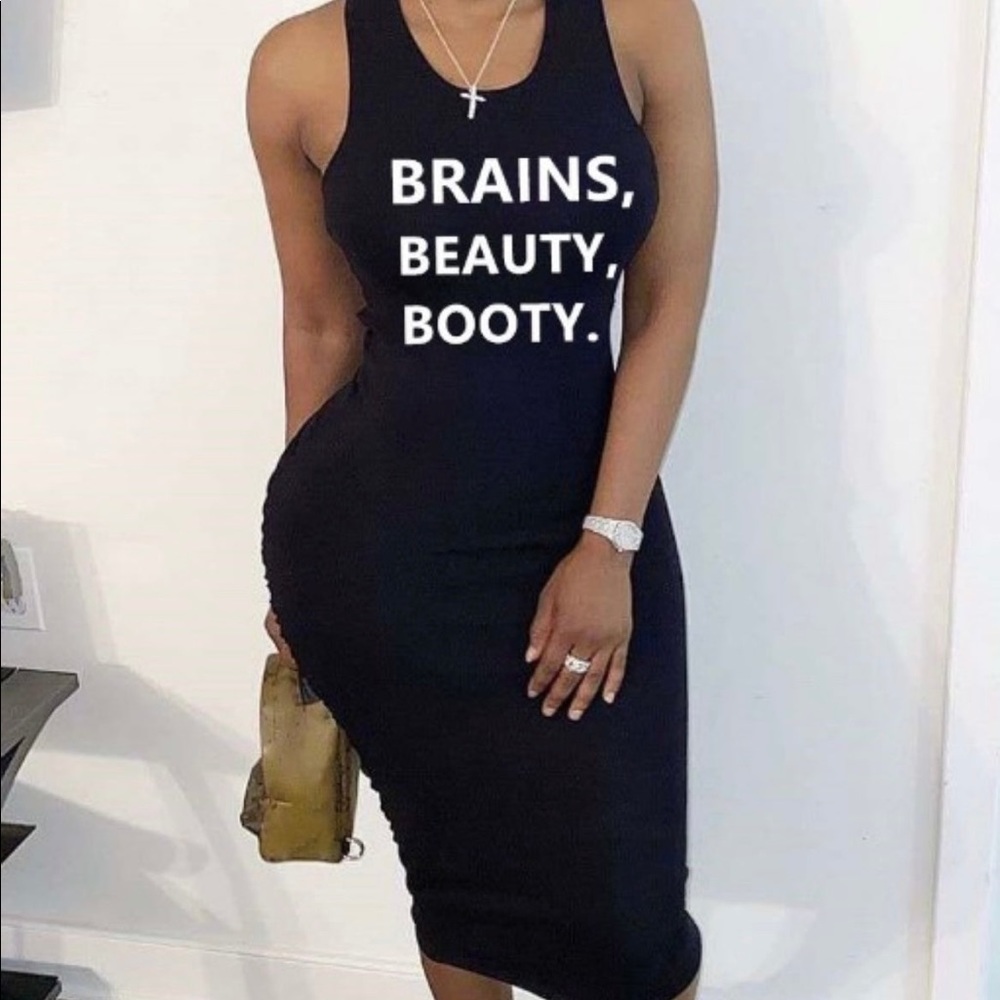 Bodycon black dress